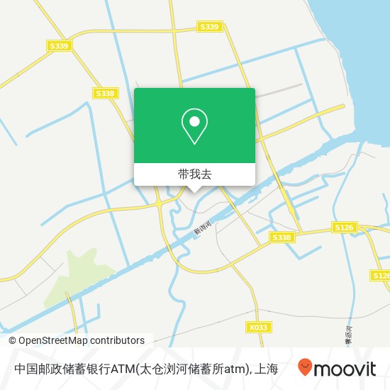 中国邮政储蓄银行ATM(太仓浏河储蓄所atm)地图