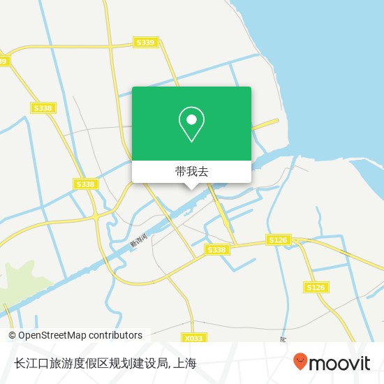 长江口旅游度假区规划建设局地图