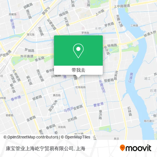康宝管业上海屹宁贸易有限公司地图