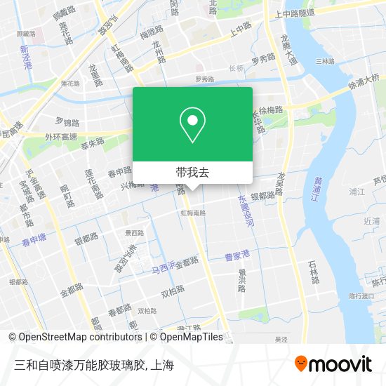三和自喷漆万能胶玻璃胶地图