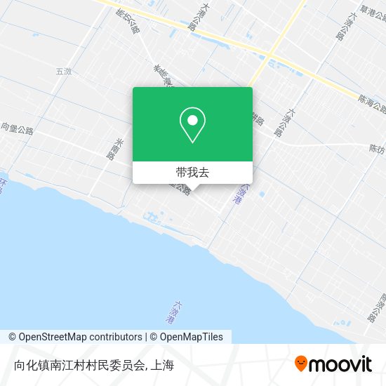 向化镇南江村村民委员会地图