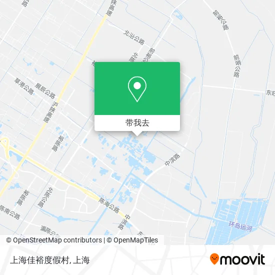 上海佳裕度假村地图