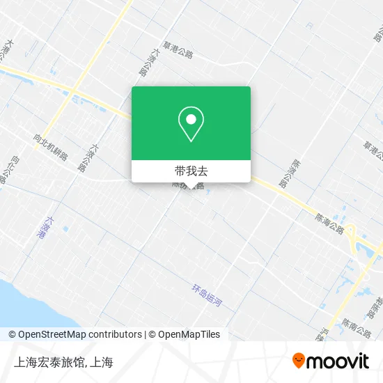 上海宏泰旅馆地图