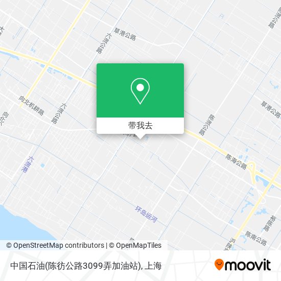 中国石油(陈彷公路3099弄加油站)地图