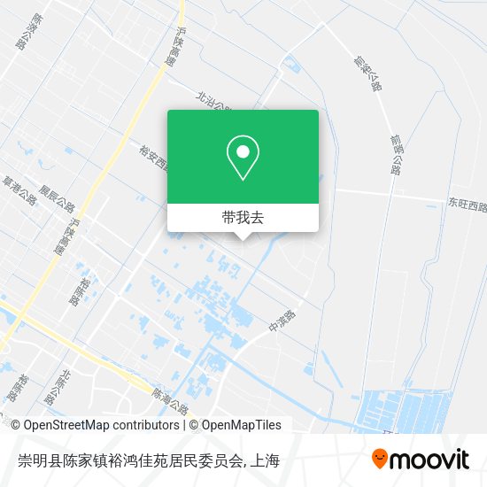 崇明县陈家镇裕鸿佳苑居民委员会地图