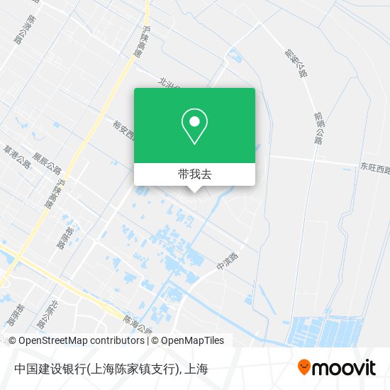 中国建设银行(上海陈家镇支行)地图