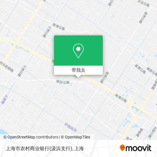 上海市农村商业银行(汲浜支行)地图