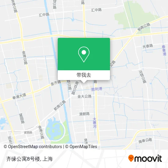 齐缘公寓8号楼地图