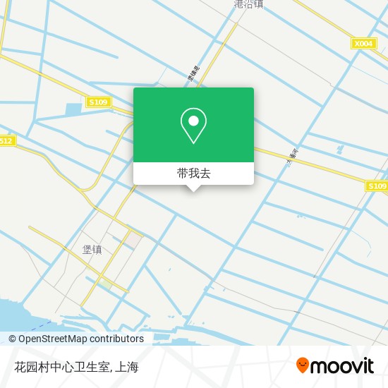 花园村中心卫生室地图