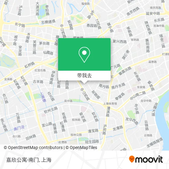 嘉欣公寓-南门地图