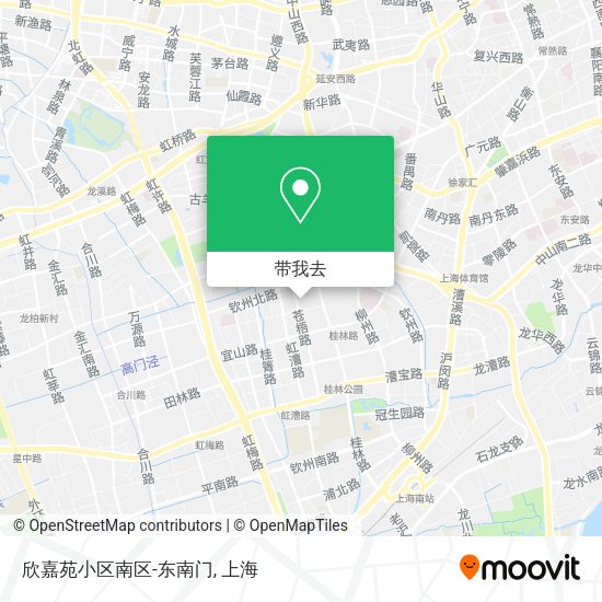欣嘉苑小区南区-东南门地图