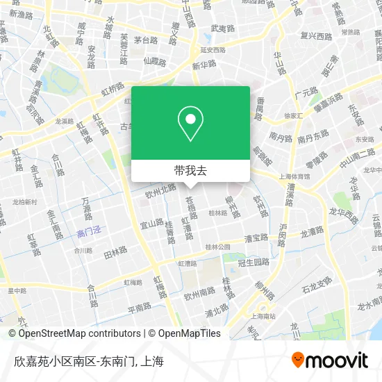 欣嘉苑小区南区-东南门地图