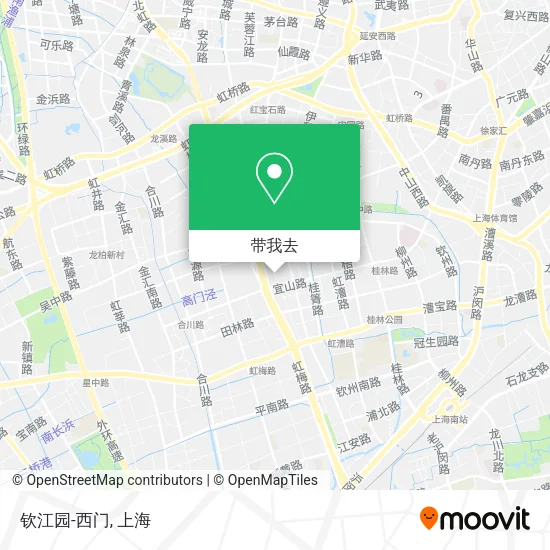 钦江园-西门地图
