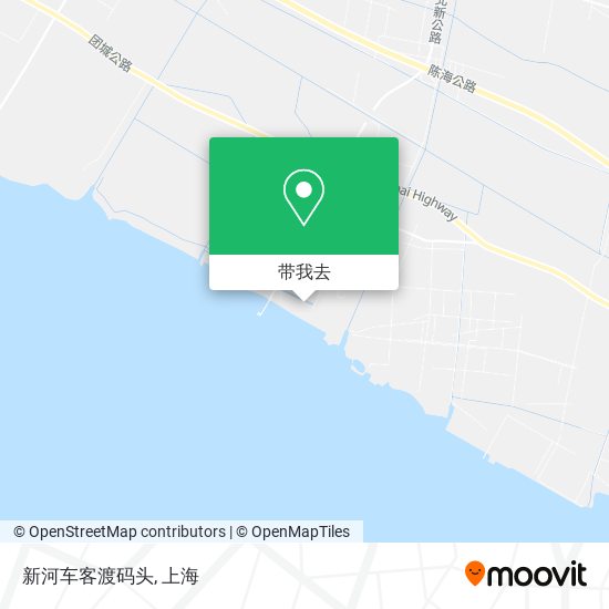 新河车客渡码头地图