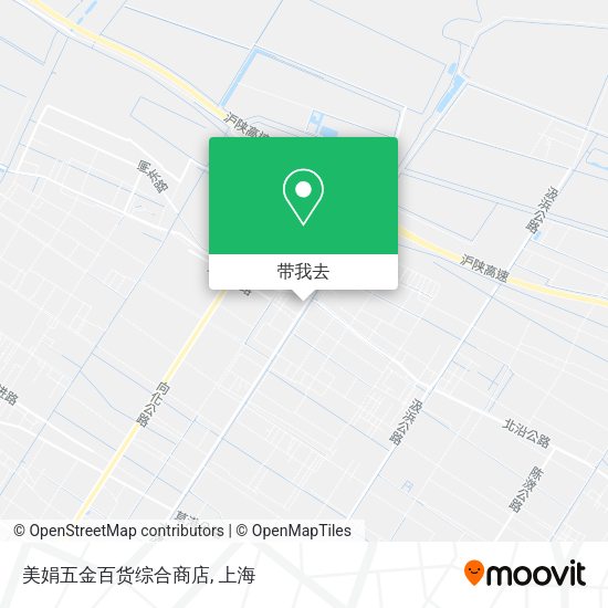 美娟五金百货综合商店地图