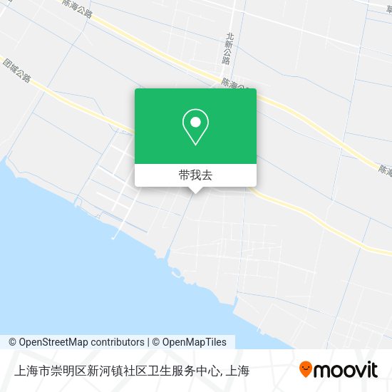 上海市崇明区新河镇社区卫生服务中心地图