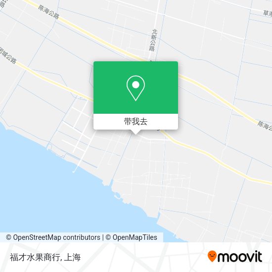 福才水果商行地图