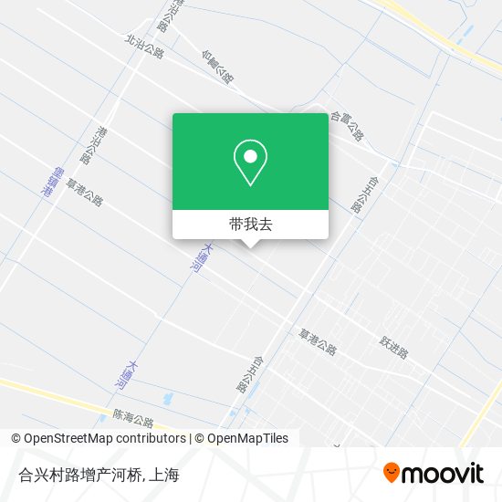 合兴村路增产河桥地图