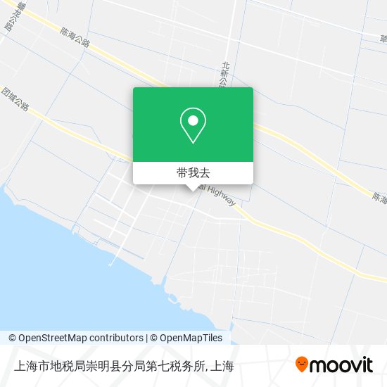上海市地税局崇明县分局第七税务所地图