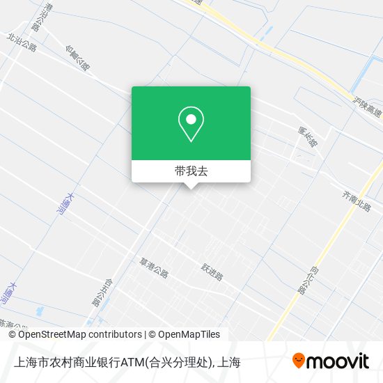 上海市农村商业银行ATM(合兴分理处)地图