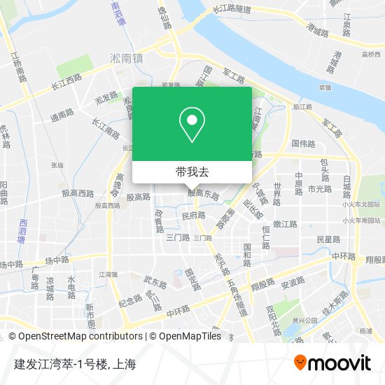 建发江湾萃-1号楼地图