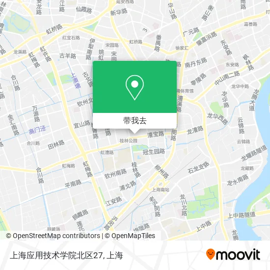 上海应用技术学院北区27地图