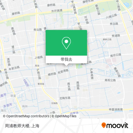 周浦教师大楼地图