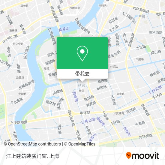 江上建筑装潢门窗地图