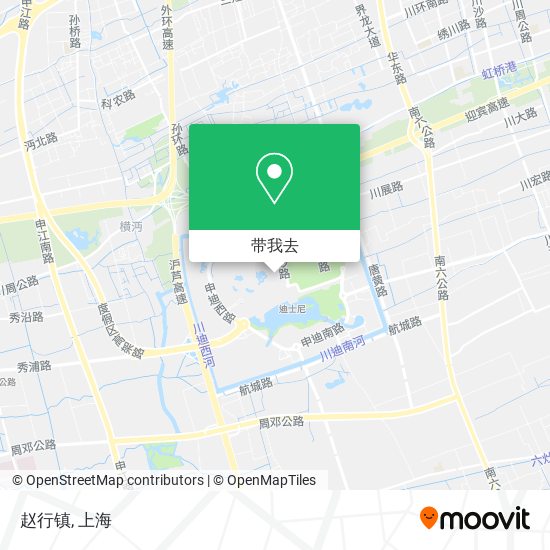 赵行镇地图
