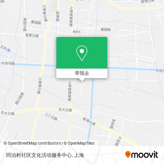同治村社区文化活动服务中心地图