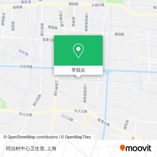同治村中心卫生室地图