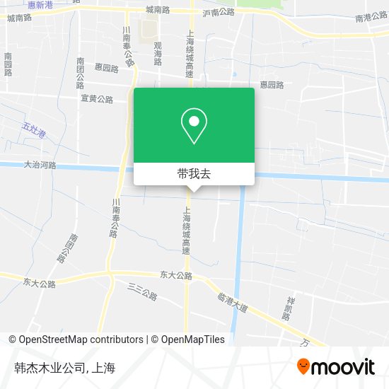 韩杰木业公司地图