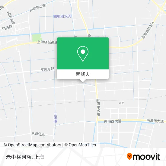 老中横河桥地图