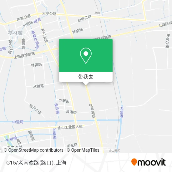 G15/老南欢路(路口)地图