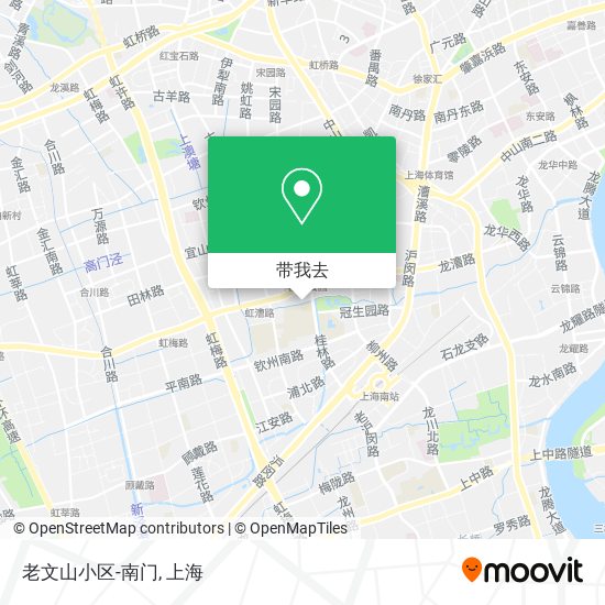 老文山小区-南门地图