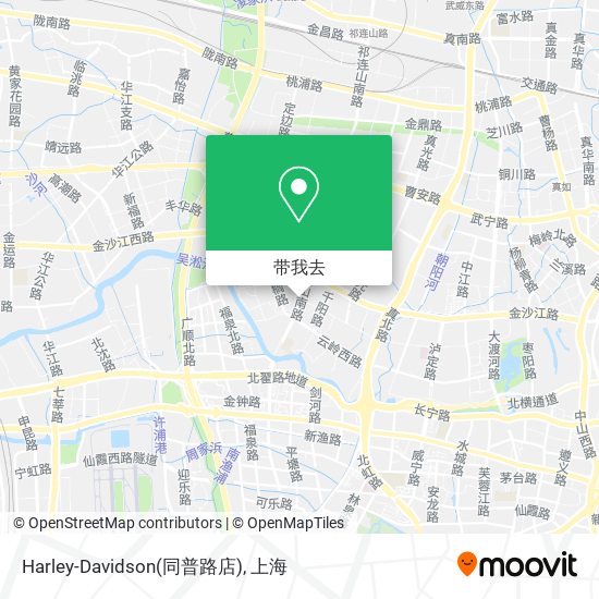 Harley-Davidson(同普路店)地图