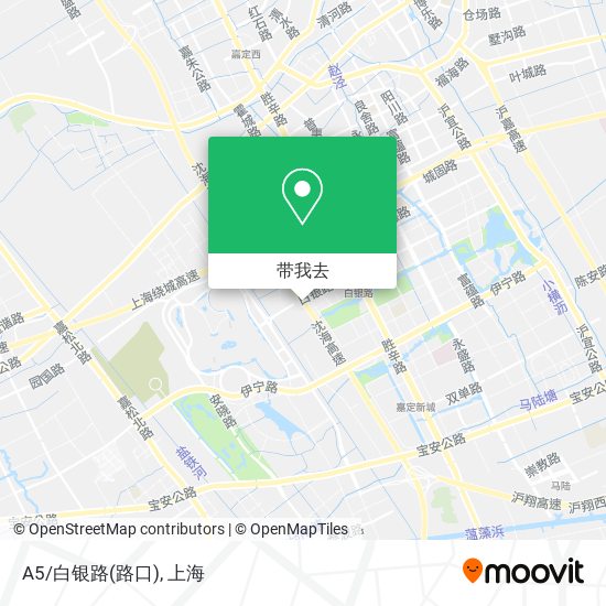 A5/白银路(路口)地图