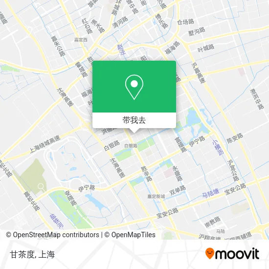 甘茶度地图