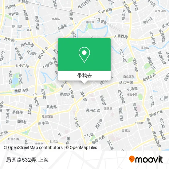 愚园路532弄地图