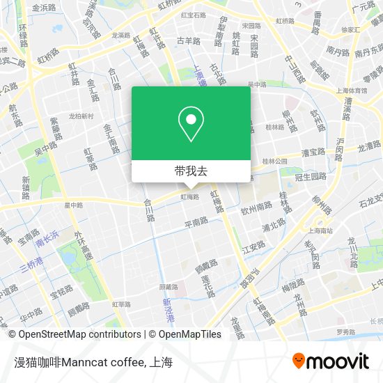 漫猫咖啡Manncat coffee地图