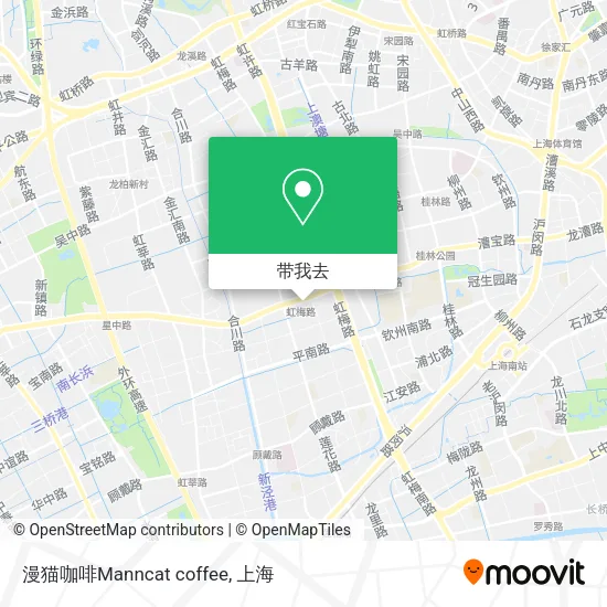 漫猫咖啡Manncat coffee地图