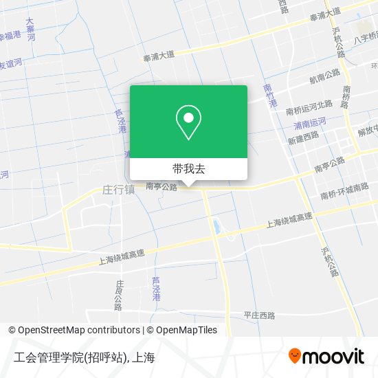 工会管理学院(招呼站)地图