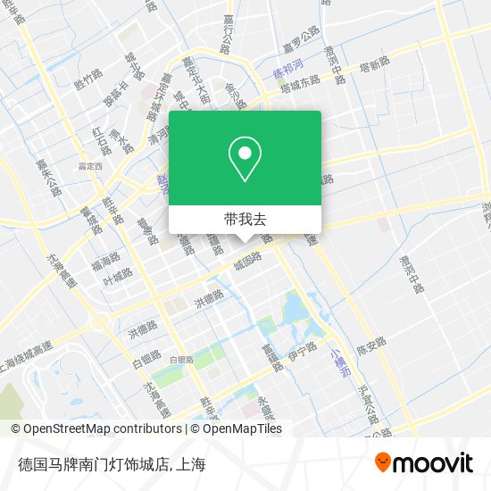 德国马牌南门灯饰城店地图