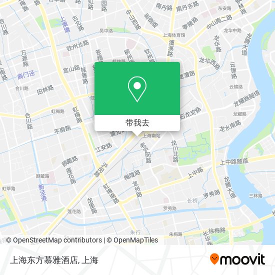 上海东方慕雅酒店地图