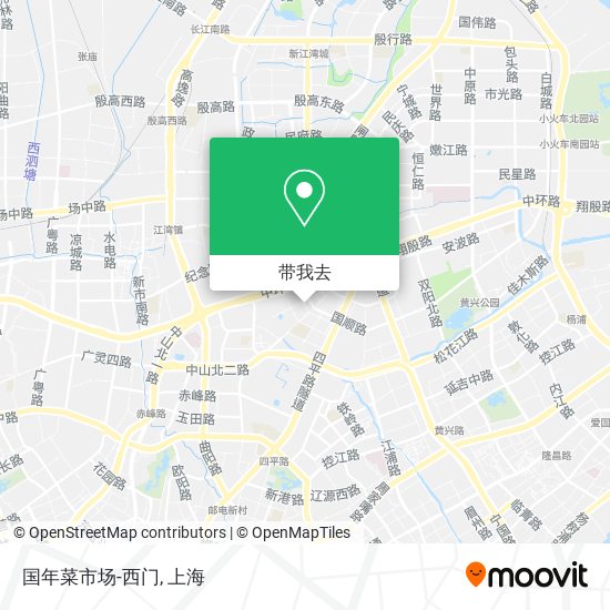 国年菜市场-西门地图