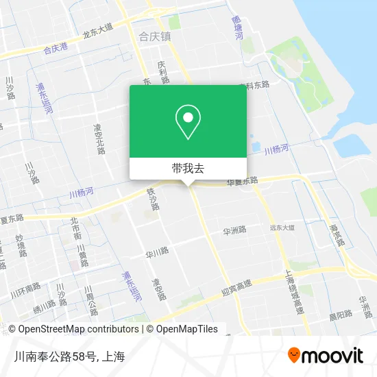 川南奉公路58号地图