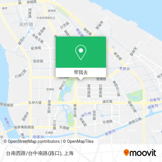 台南西路/台中南路(路口)地图