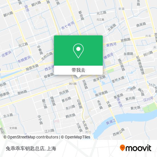 兔乖乖车钥匙总店地图