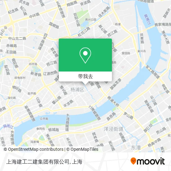 上海建工二建集团有限公司地图