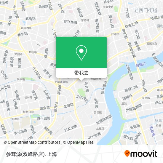 参茸源(双峰路店)地图